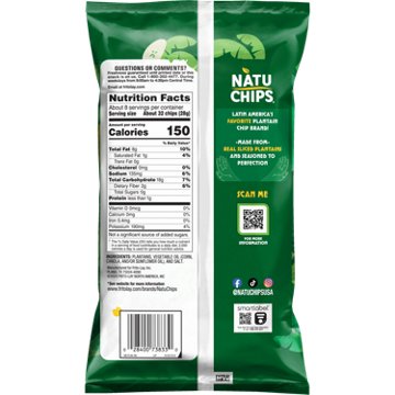 NatuChips Plantain Chips - Original