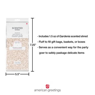 American Greetings Mother's Day Shredded & Scented Gift Tissue Paper - Gardenia Scent, 1.5 oz