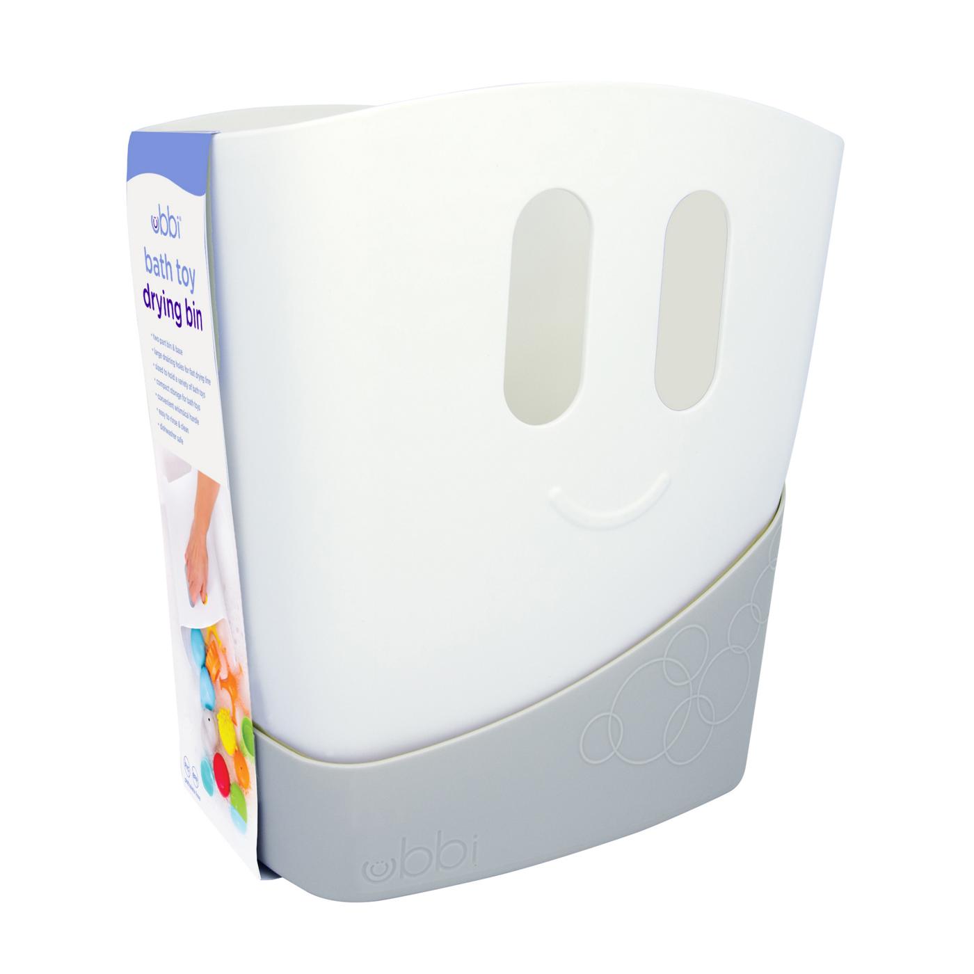 Ubbi Bath Toy Drying Bin Gray; image 1 of 5