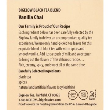 Bigelow Vanilla Chai Black Tea Bags