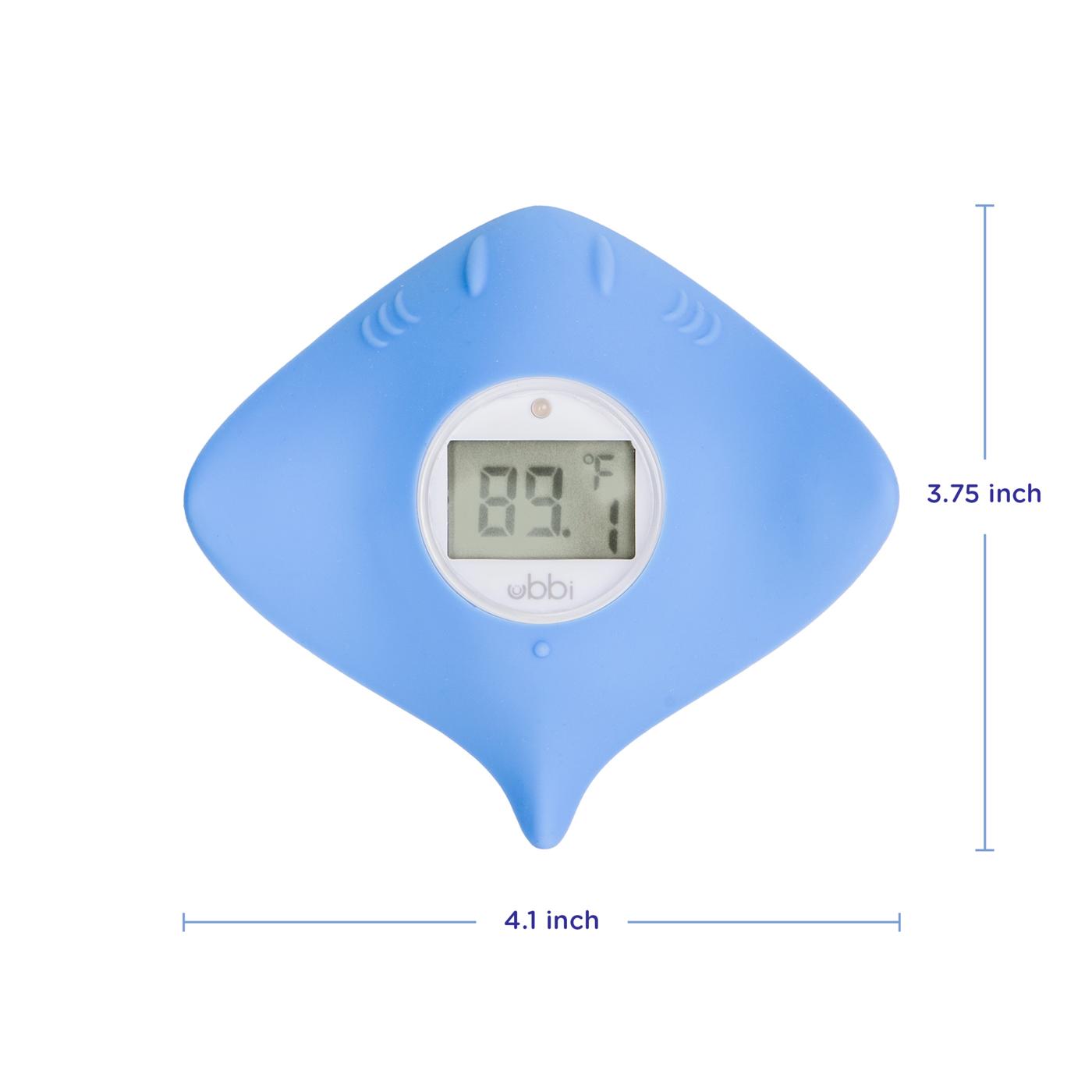 Ubbi Silicone Stingray Bath Thermometer; image 2 of 6