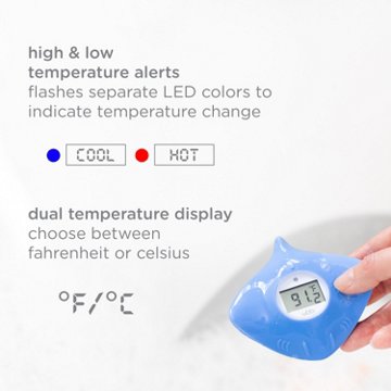 Ubbi Silicone Stingray Bath Thermometer