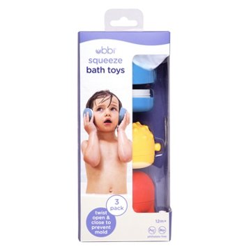 Ubbi Bath Squeeze Toys Set