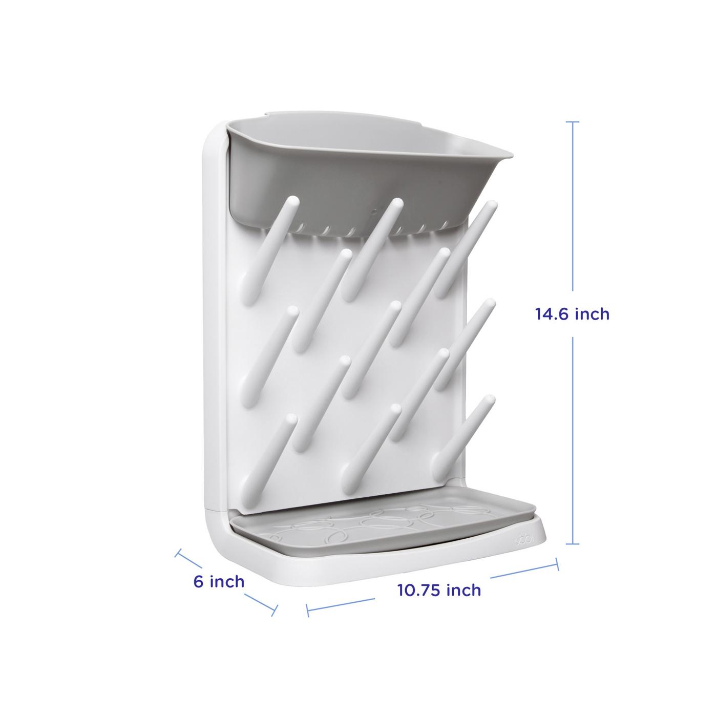 Ubbi Vertical Baby Bottle Drying Rack - Gray; image 6 of 7