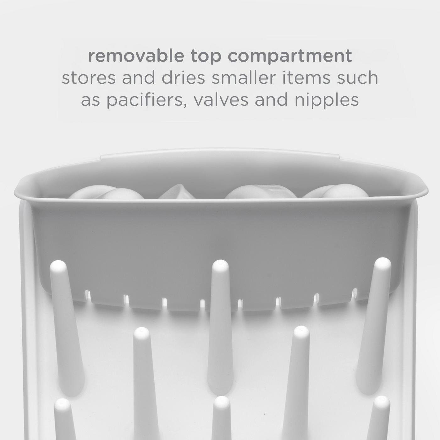 Ubbi Vertical Baby Bottle Drying Rack - Gray; image 7 of 7