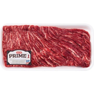 H-E-B Prime 1 Butterflied Beef Sirloin For Fajitas, Avg. 0.85 lb