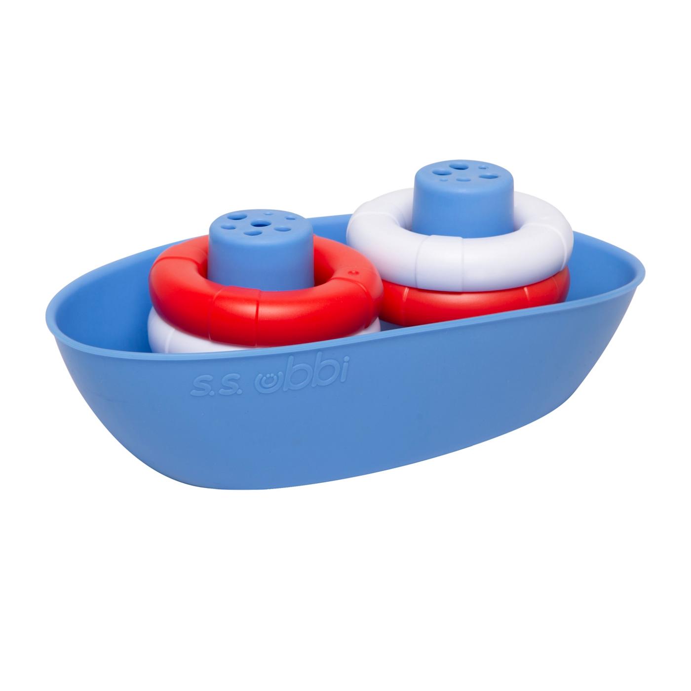 Ubbi Boat & Buoys Bath Toy; image 5 of 5