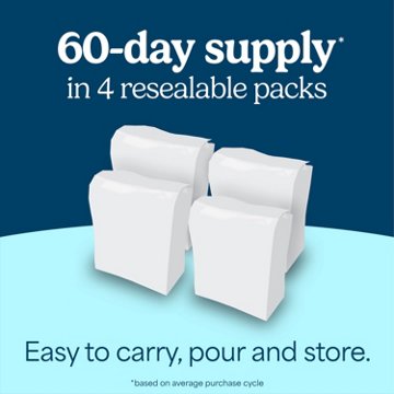 Fresh Step Clean Paws Multi-Cat Clumping Cat Litter - Febreze Scent, 38 lb