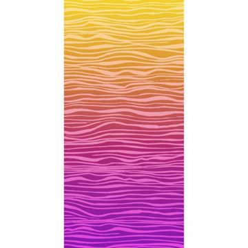 Destination Holiday Quick Dry Summer Beach Towel - Pink Wavy