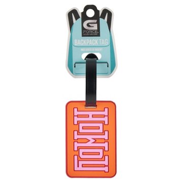 G-FORCE Howdy Backpack Tag, 2'' x 3''