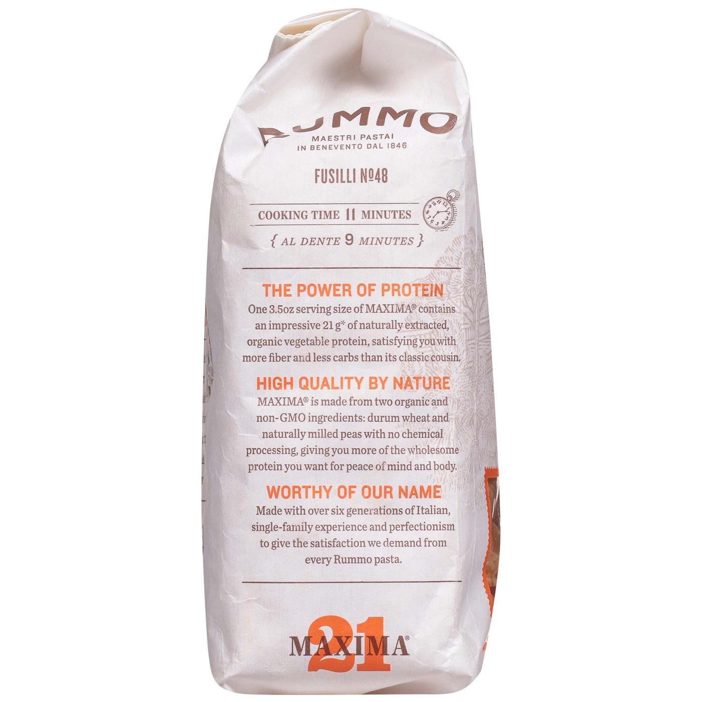 Rummo Maxima 21g Protein Fusilli Pasta No. 48 - Shop Pasta at H-E-B
