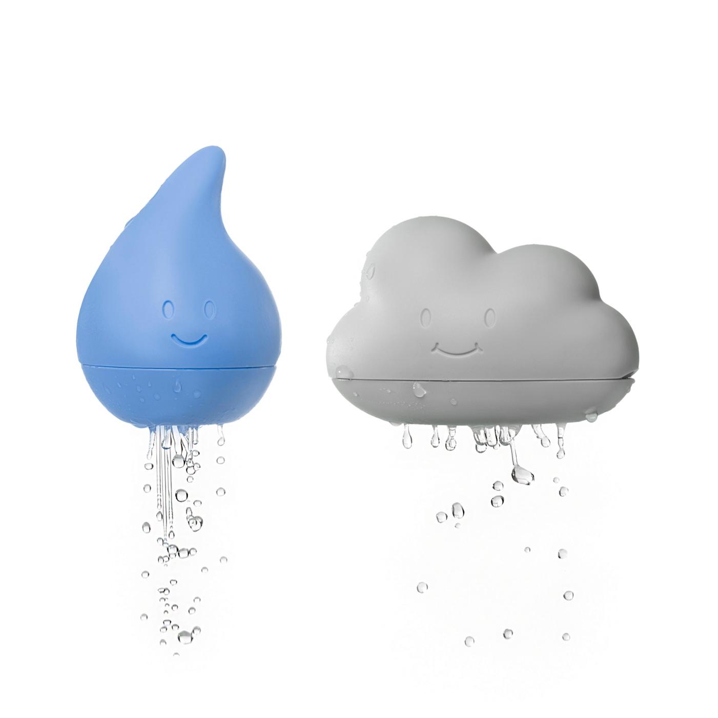 Ubbi Cloud & Droplet Bath Toys; image 2 of 4