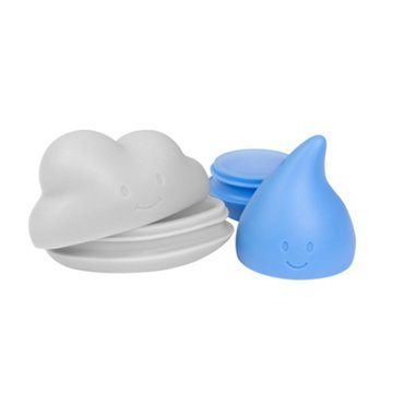 Ubbi Cloud & Droplet Bath Toys