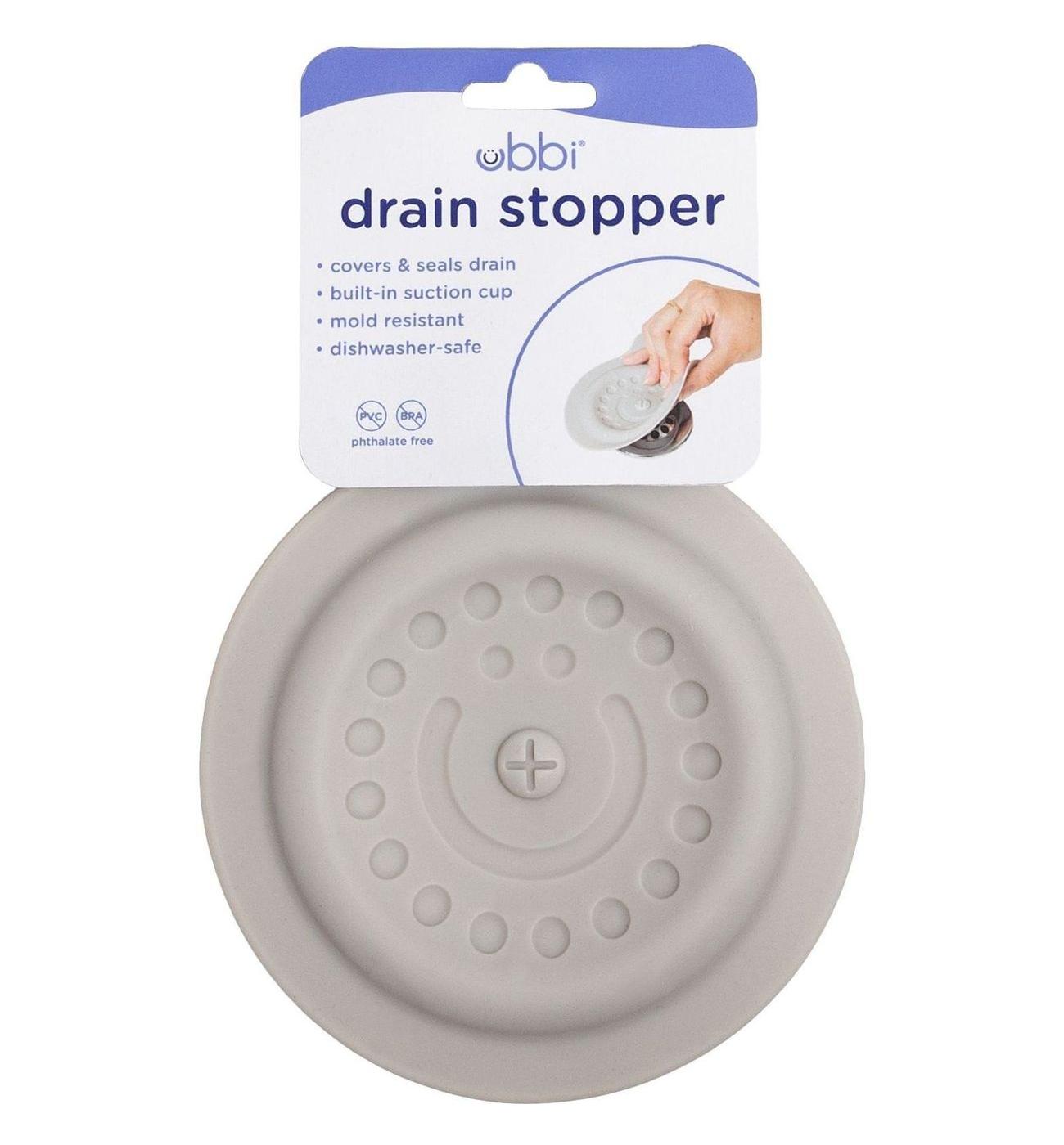Ubbi Drain Stopper - Gray; image 1 of 5