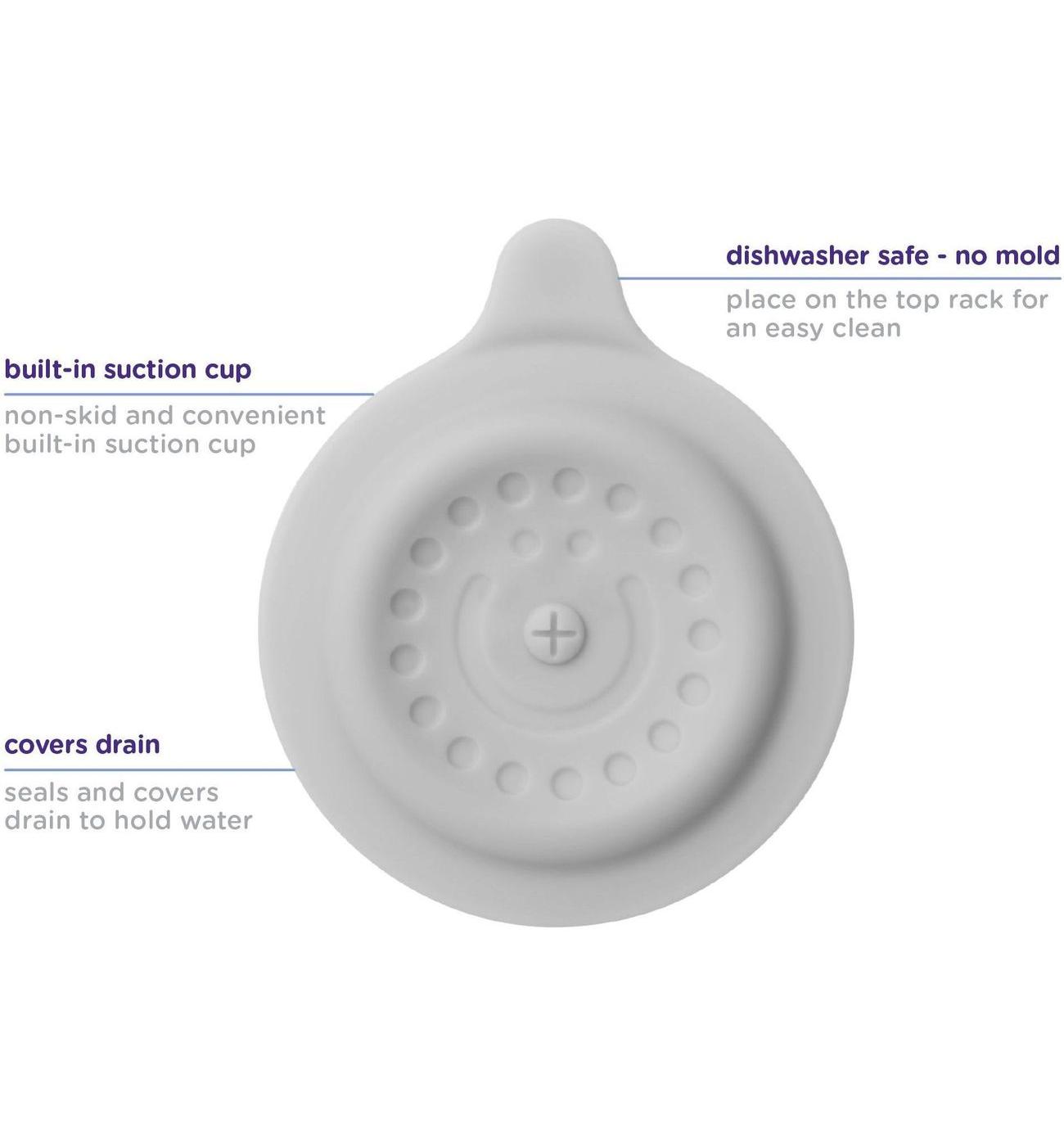 Ubbi Drain Stopper - Gray; image 5 of 5