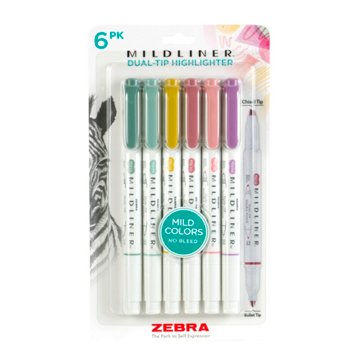 Zebra Mildliner Dual-Tip Highlighter