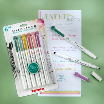 Zebra Mildliner Dual-Tip Highlighter