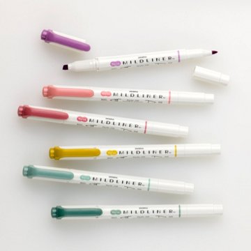 Zebra Mildliner Dual-Tip Highlighter