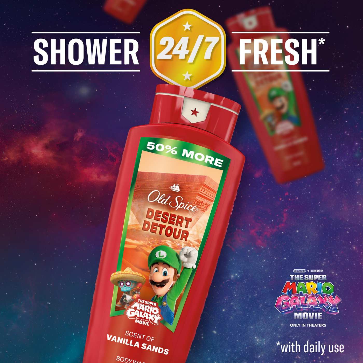 Old Spice Limited Edition Super Mario Galaxy Face & Body Wash - Desert Detour; image 6 of 9