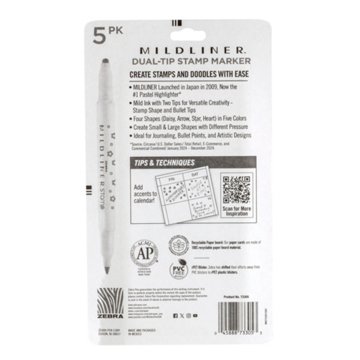 Zebra Mildliner Dual-Tip Stamp Marker