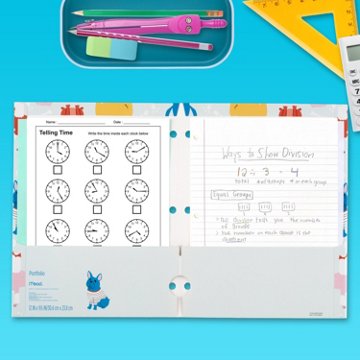 Mead Pets 2-Pocket Paper Folder