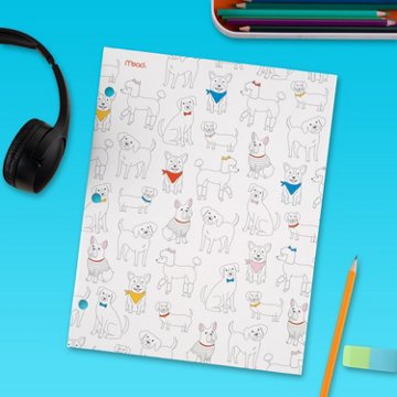 Mead Pets 2-Pocket Paper Folder