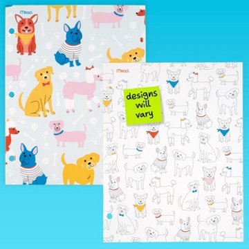 Mead Pets 2-Pocket Paper Folder