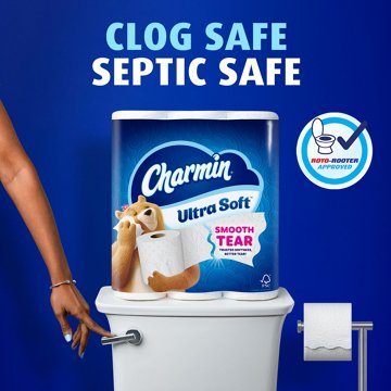 Charmin Toilet Paper Ultra Soft, 2-ply Bath Tissue