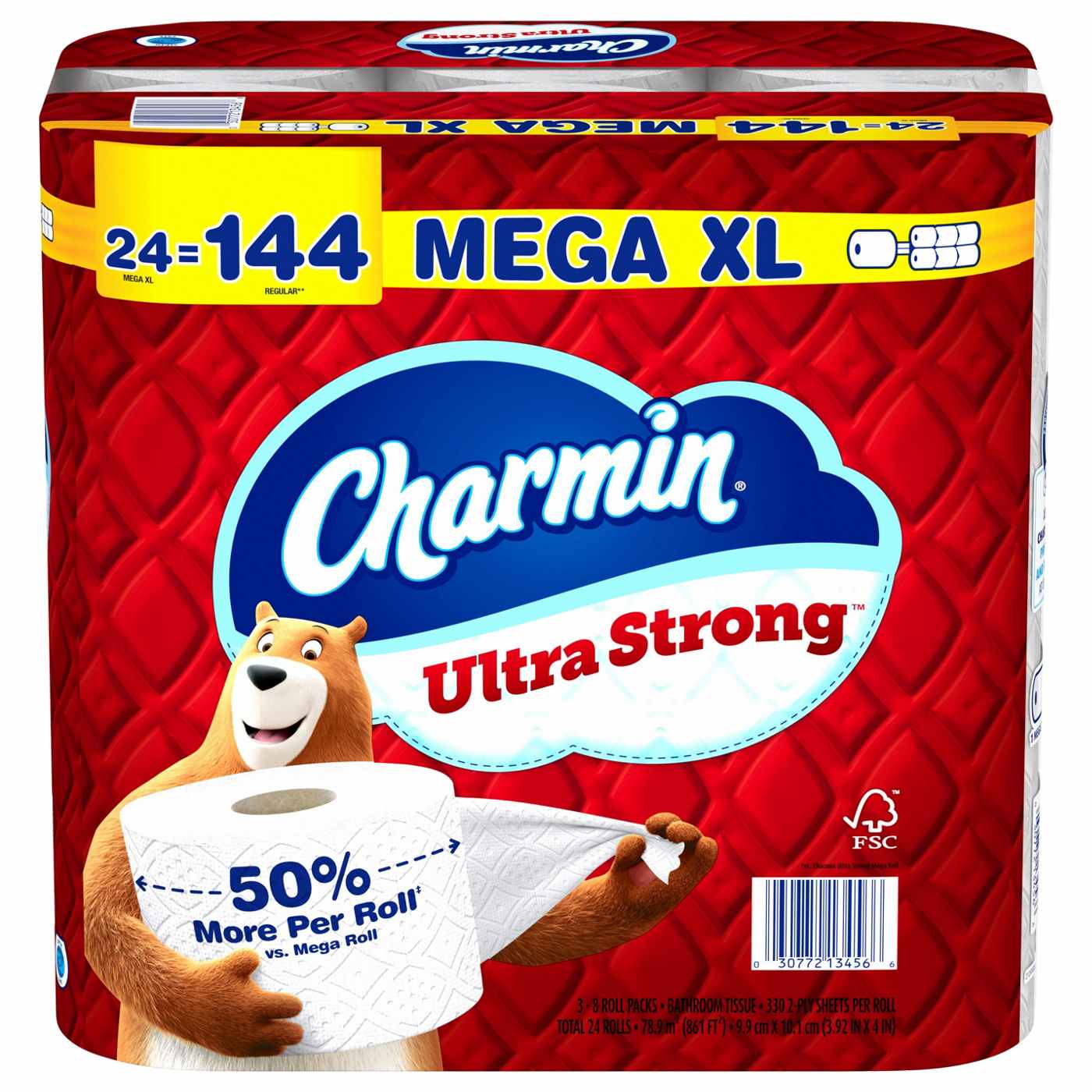 Charmin Ultra Strong XL Toilet Paper; image 1 of 11