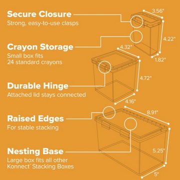Bostitch Nesting Storage Boxes