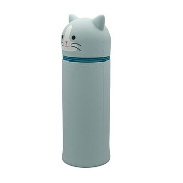 Momenta Little Yellow Bicycle Silicon Pencil Case - Cat
