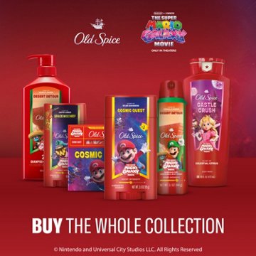 Old Spice Limited Edition Super Mario Galaxy  Face & Body Wash - Cosmic Quest