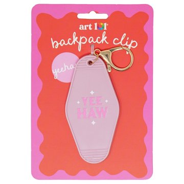 Art 101 Yee Haw Motel Backpack Clip, 4'' x 5.75''