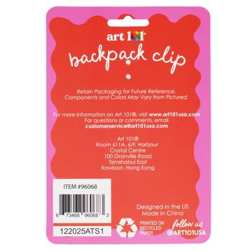 Art 101 Yee Haw Motel Backpack Clip, 4'' x 5.75''