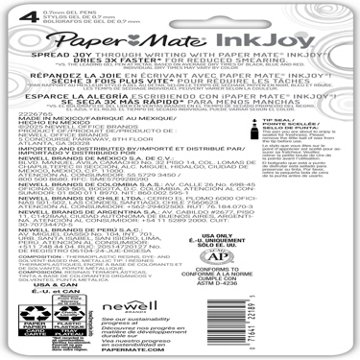 Paper Mate InkJoy Gel .7mm Candy Pop