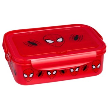 Spiderman 3 Compartment Lunch Kit With Utensils