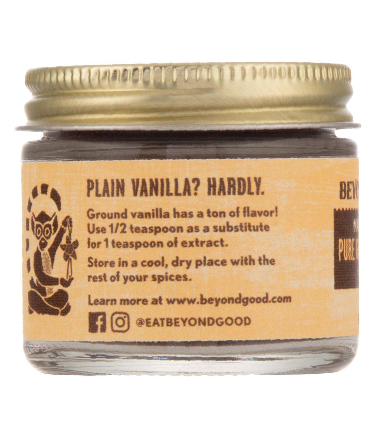 Beyond Good Madagascar Pure Ground Vanilla; image 3 of 3