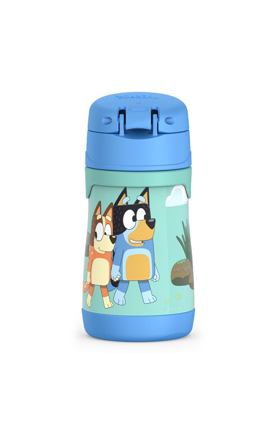 Thermos Stainless Steel Bottle With Straw - Bluey; image 2 of 5