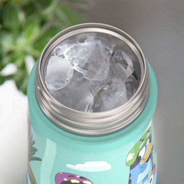 Thermos Stainless Steel Bottle With Straw - Bluey