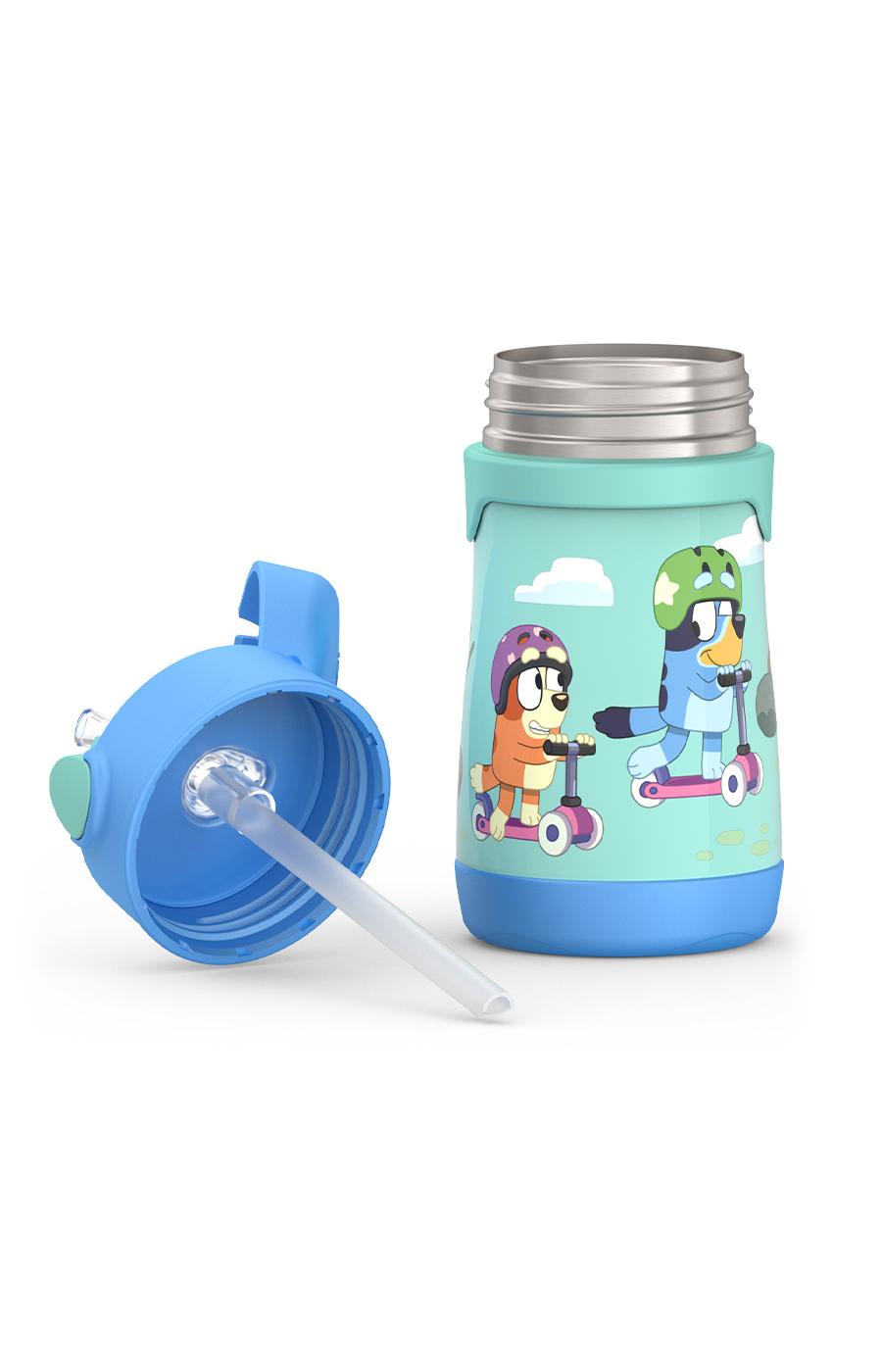 Thermos Stainless Steel Bottle With Straw - Bluey; image 4 of 5