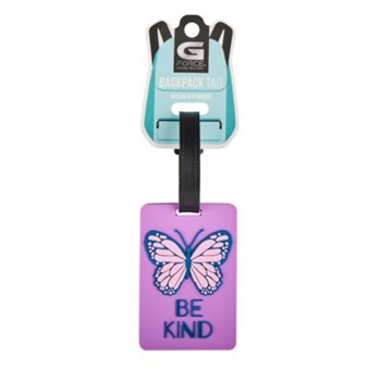 G-FORCE Be Kind Backpack Tag, 2'' x 3''