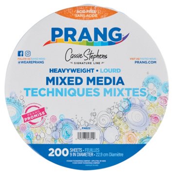Prang Mixed Media Paper Circles