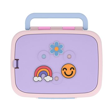 Ello Benni Kids Lunch Box - Pink & Purple
