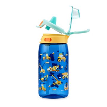 Ello Pop & Fill Kids Water Bottle - Construction