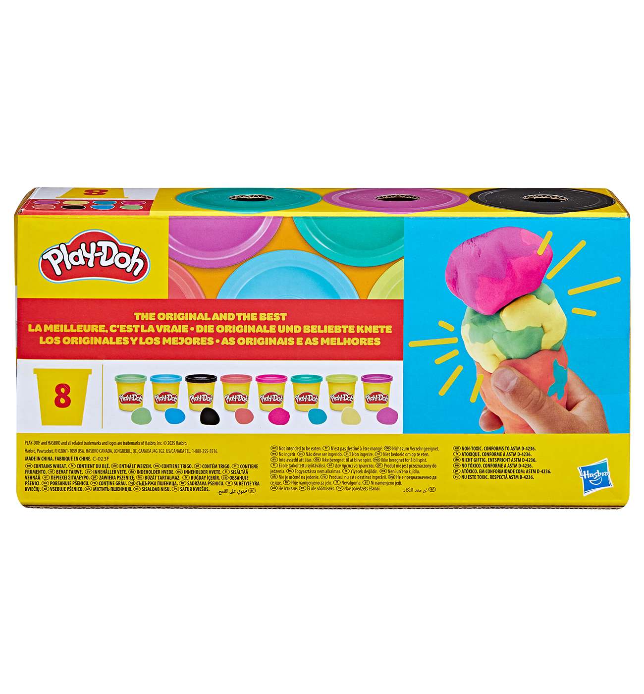 Play-Doh Vibrant 8 pk Modeling Compound; image 3 of 3