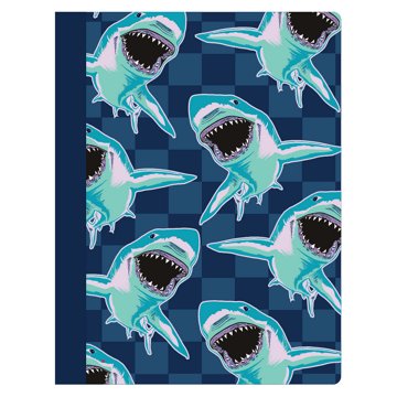 Climbing Tree Neon Sharks Composition Book