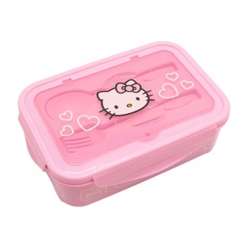 Sanrio Hello Kitty Lunch Kit With Utensils
