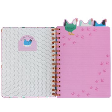 U Style Spiral Journal - Chicken