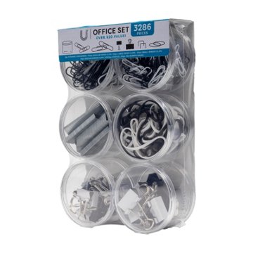 U Style Office Supply & Storage Set, 3286 pc