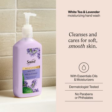 Suave Moisturizing Hand Wash - White Tea & Lavender